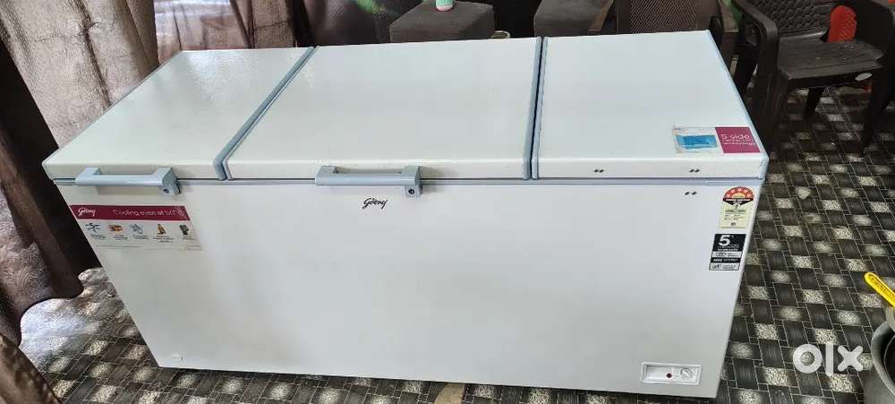 Godrej 600 ltr deep freezer