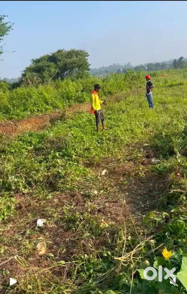 Plot for sale with double roads