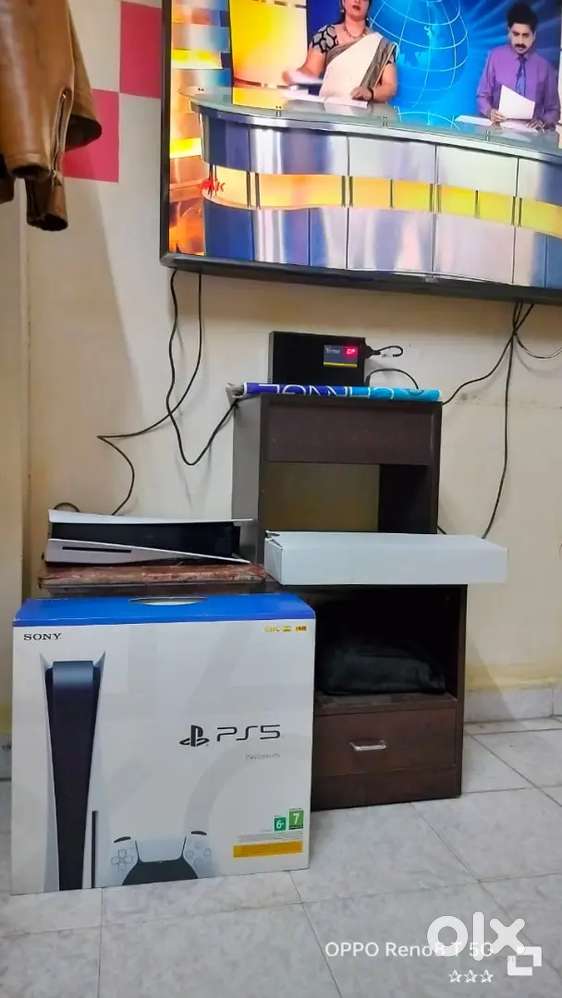 Ps5 console with joystick