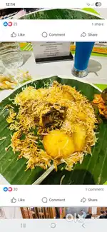 Briyani and momo