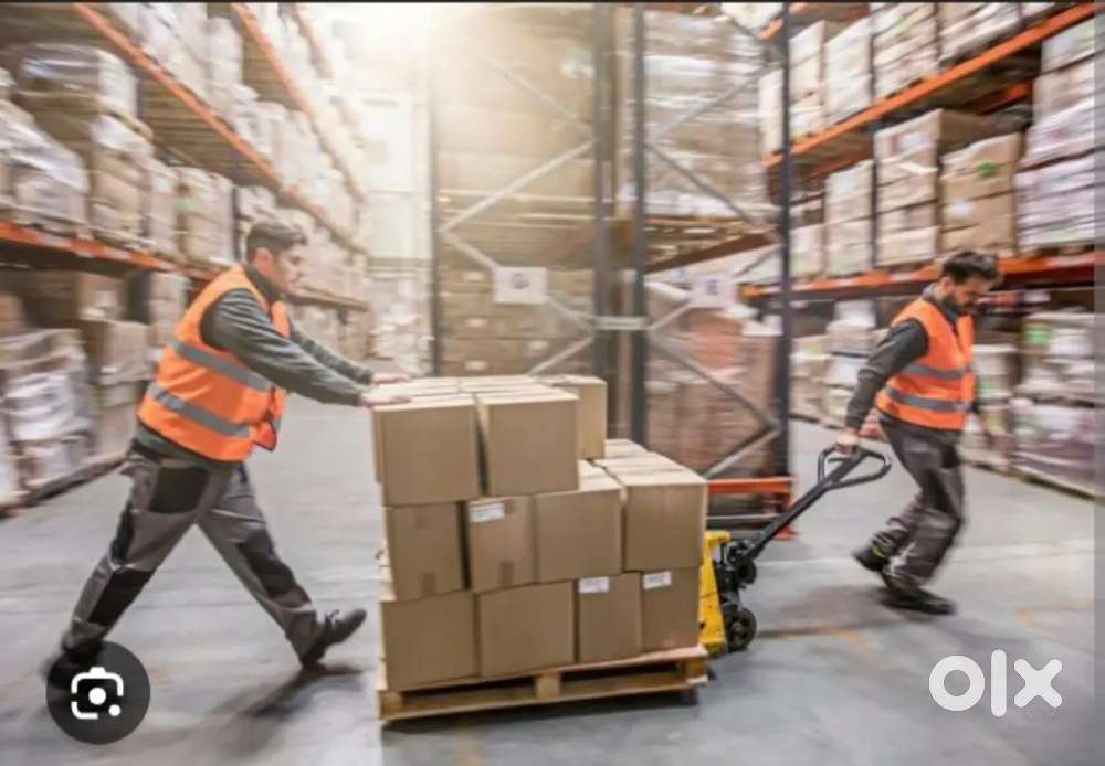 Blinkit company packing scanning job