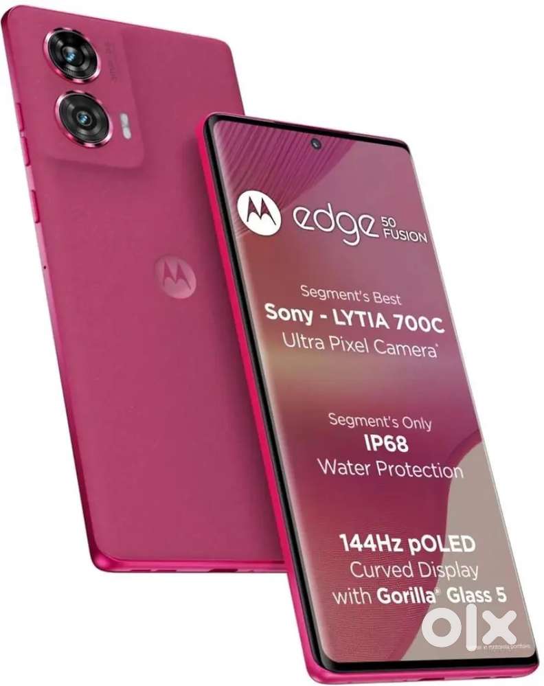 Moto 5G  50 fusion.  12+12+256gb.