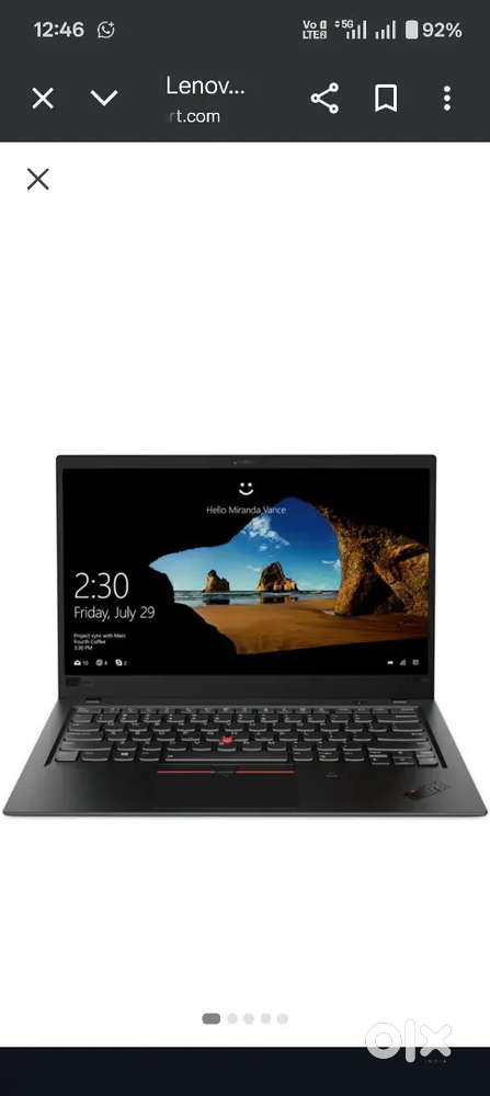 thinkpad i5 8th gen processor U