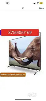 Brand new 48 inch O led tv with sound bar Alexa inbuilt wifi #224