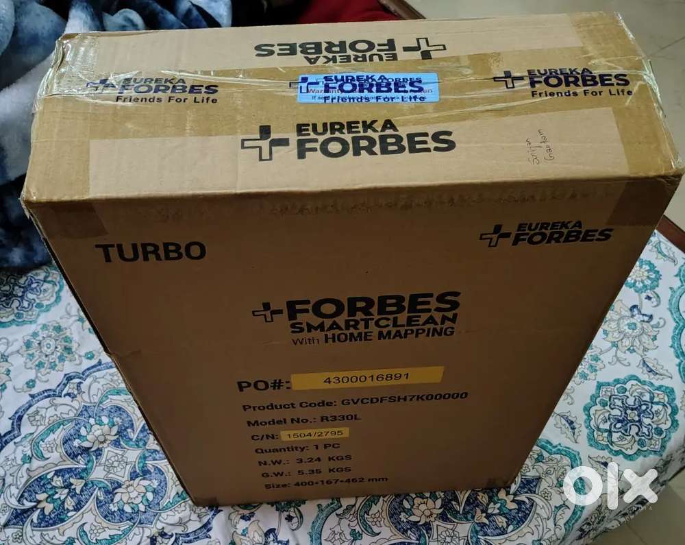 Eureka Forbes Robo Vacuum Cleaner - Sealed & Packaged