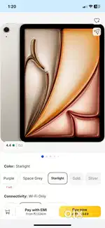 Ipad Air m3 4months old