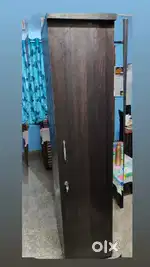 brand new single door wardrobe pg compatible - free delivery