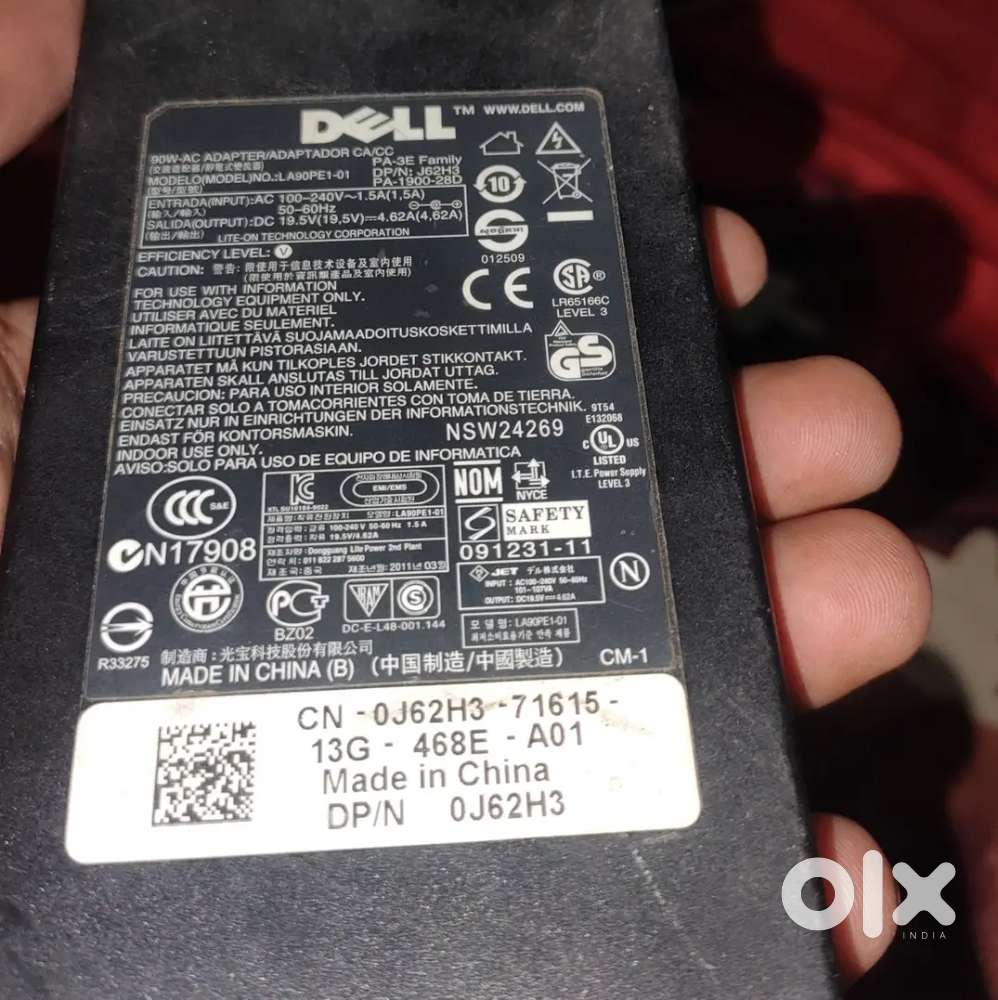 DELL 90W AC Power Adapter Charger