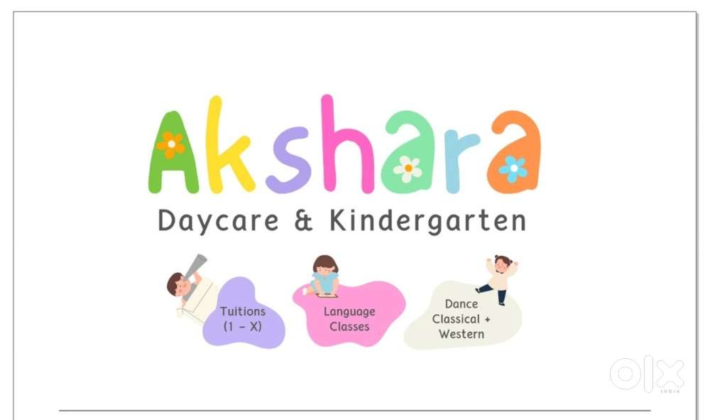Need an English teacher for kindergarten and tuitions