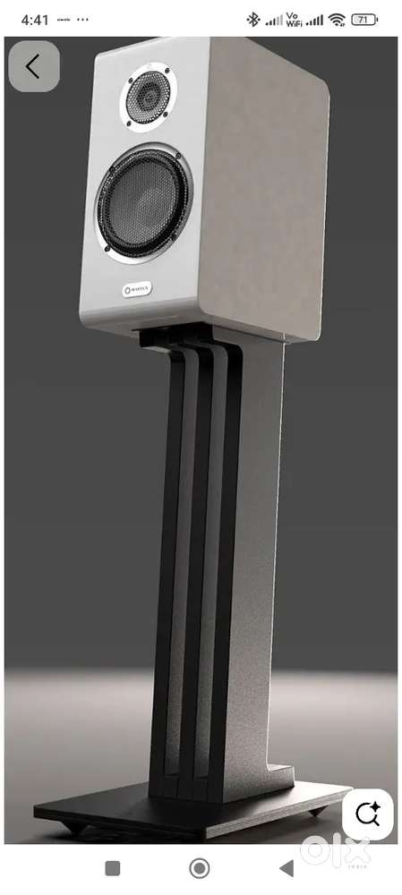 Stereo customized book selfs speaker package sale.