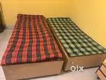 2 Single Box bed with storage