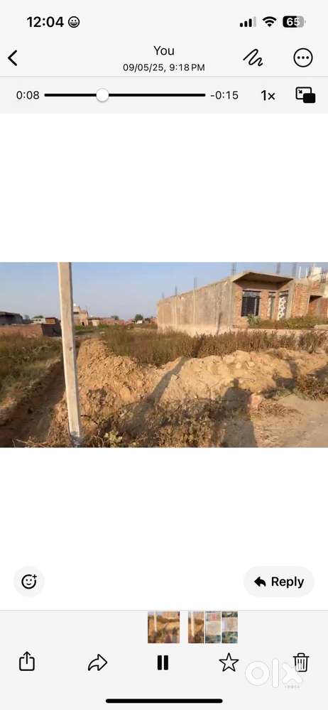 307 gaj plot on 25 feet road for sale