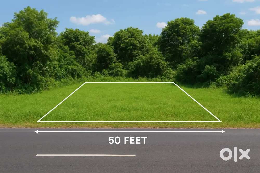 6 cents squre bit , 200 meters from GBC road, land mark Movva Gardens