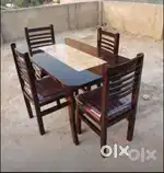 4 CHAIRS DINING TABLE AVAILABLE IN STARF FURNITURE