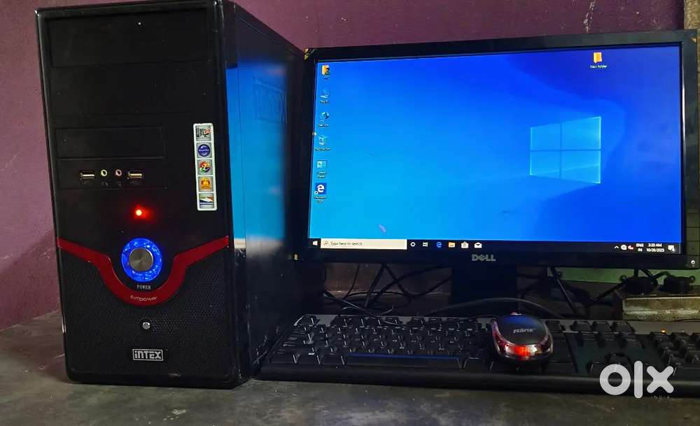 4th generation i3 computer monitor pc monitor full desktop set