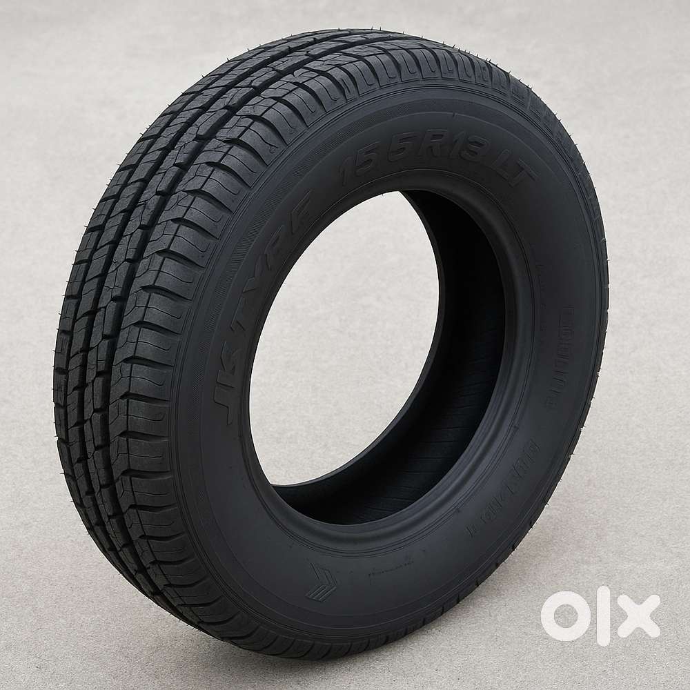 JK 155 R13 LT Loading Tyre – Only 200 km Used  Emergency Installed