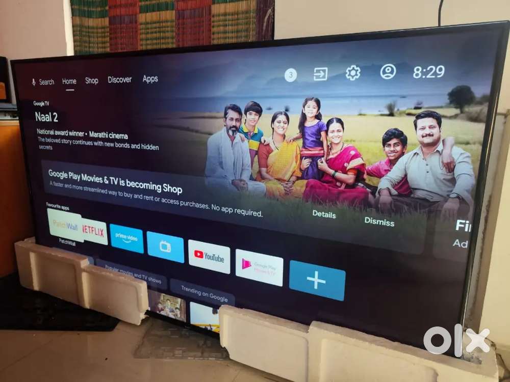 MI smart android TV65 inches showroom demo pics