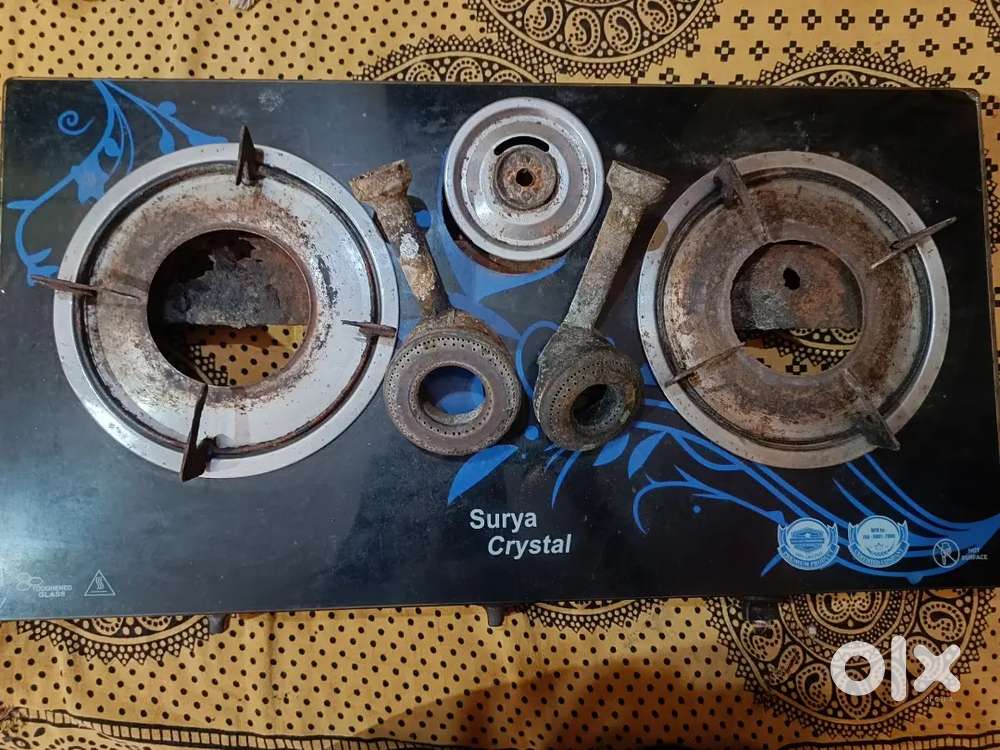 Chulha (gas stove) good condition with all working