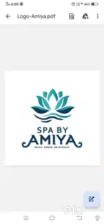Female spa therapist
