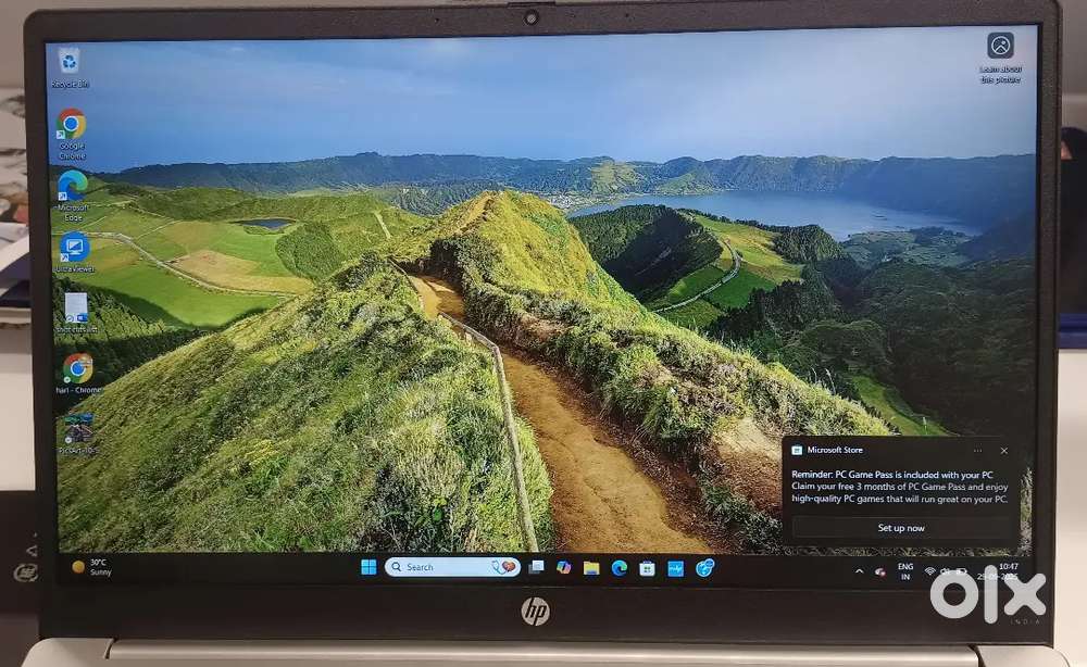 HP 15 FD1099TU Ultra 5.new peice only 57000