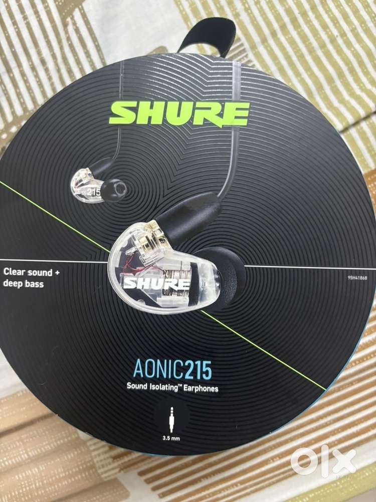 SHURE EARPHONE AONIC SE215 CL ,IN EAR MONITOR