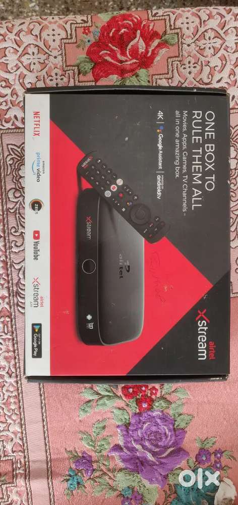 Airtel xstream fiber settop box
