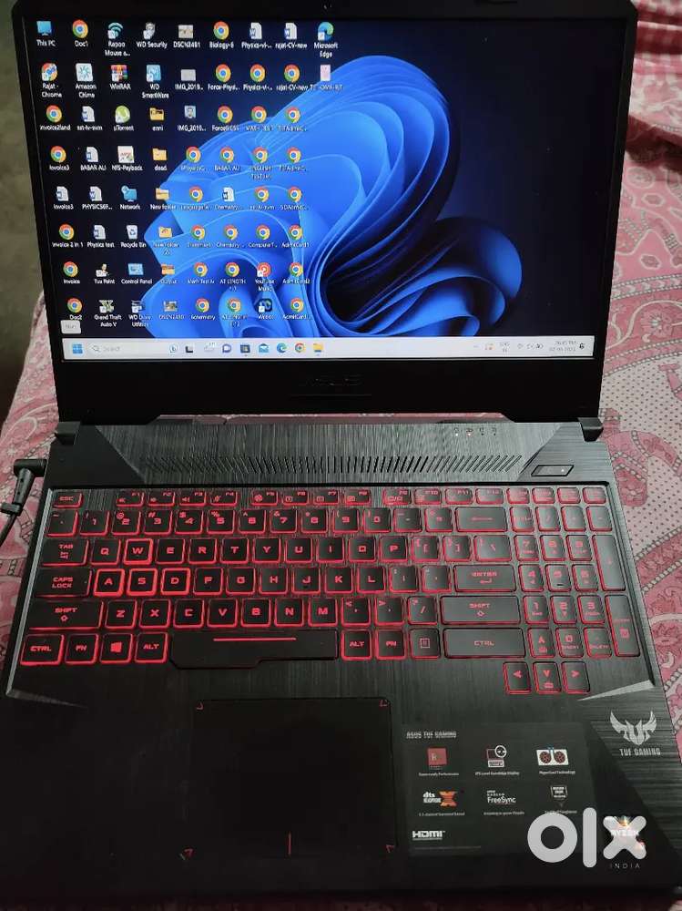 Asus TUF Gaming Laptop Ryzen 5, 4gb graphics, 16gb RAM, 512gb SSD
