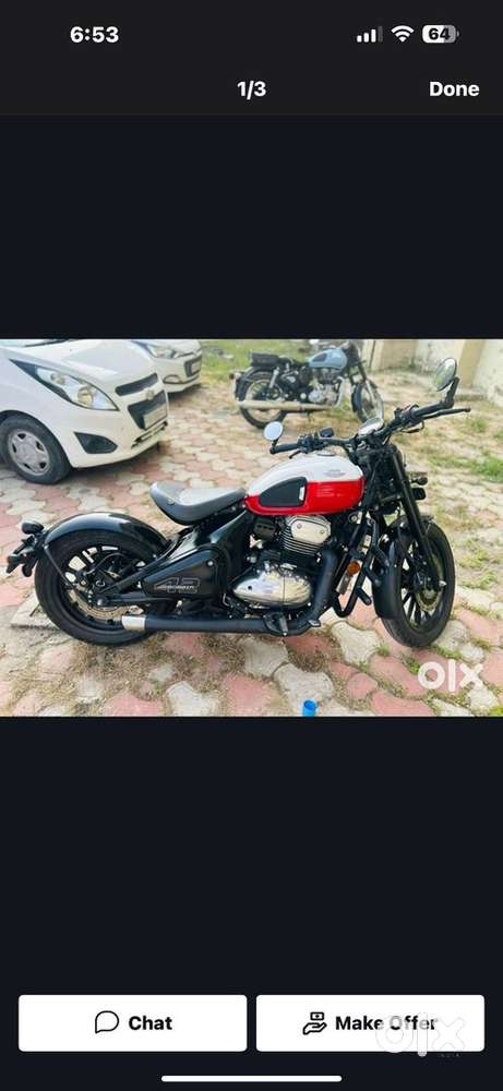Jawa 42 bobber jasper red in mint condition
