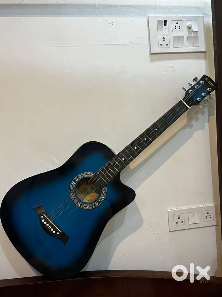 Guitar 6 Strings Brand By Flipkart ( Blue ) ( Premium )