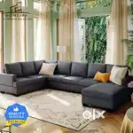 U SHAPE SOFA SET IN EMI AVAILABLE ALIYAR ARHAM RECLINERS FURNITURE