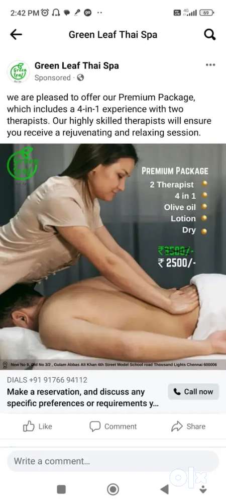 Spa Manager with experience