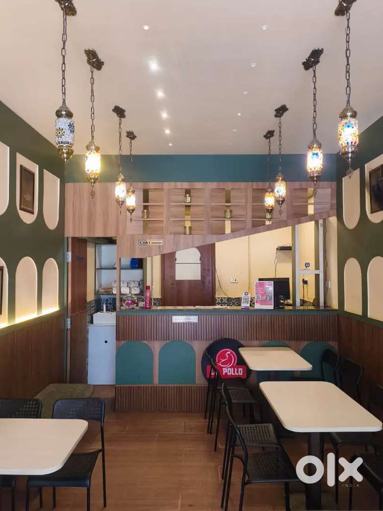 Restaurant interior for sale at prime location