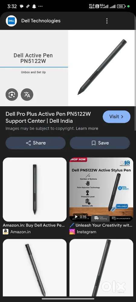 Dell active pen for sale