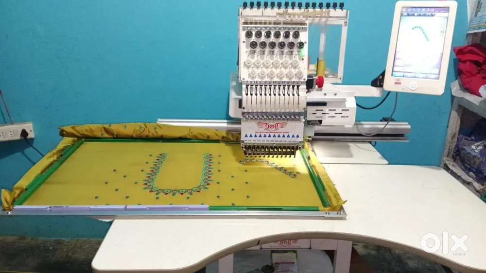 Embroidery Machine for Sale - 1.5 yrs old - ₹2,10,000