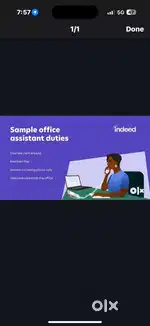Office associate