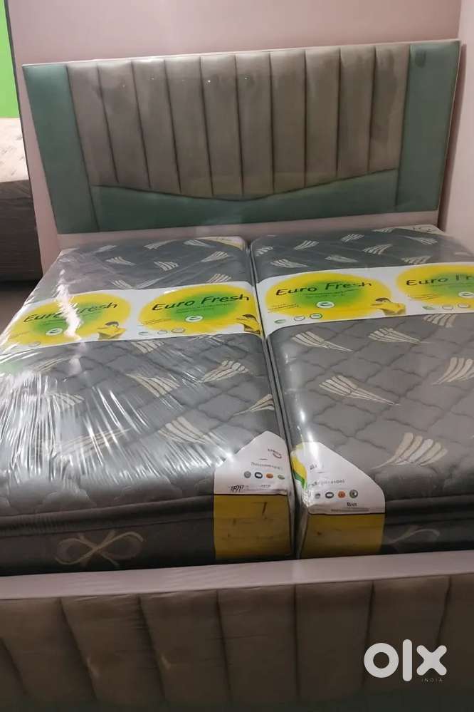Double bed withmattress