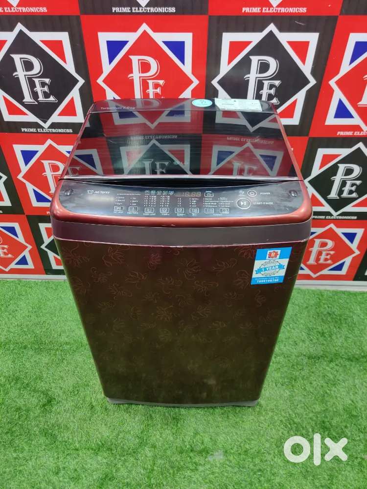 ^£ LG turbo drum flower body 7 kg glass finishing machine with ::/