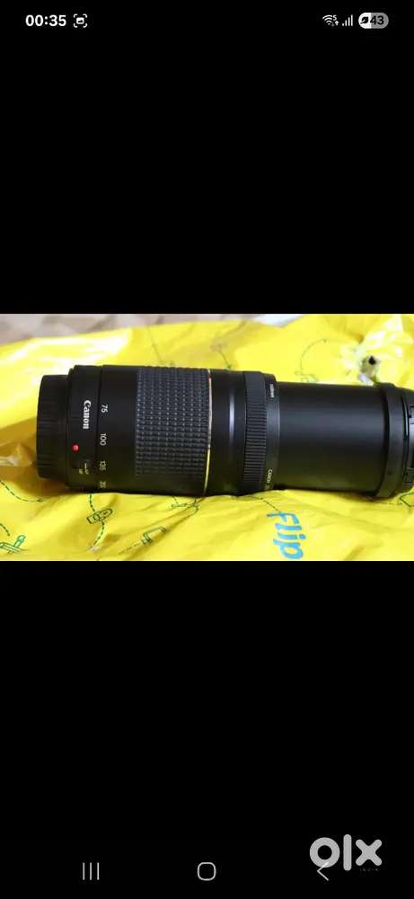 Canon EF 70–300mm f/4–5.6 IS USM Lens – Excellent Condition