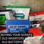 WE ARE BUYING WASTE UPS BATTERYS INVERTERS SCRAP OLD COMPUTERS
