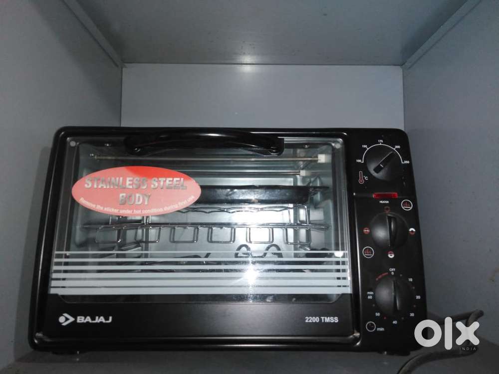 Bajaj 22L OTG with Motorized Rotisserie- Perfect for Baking, Grilling