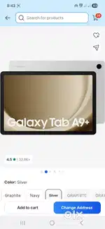 Samsung Tab A9+  8+128Gb