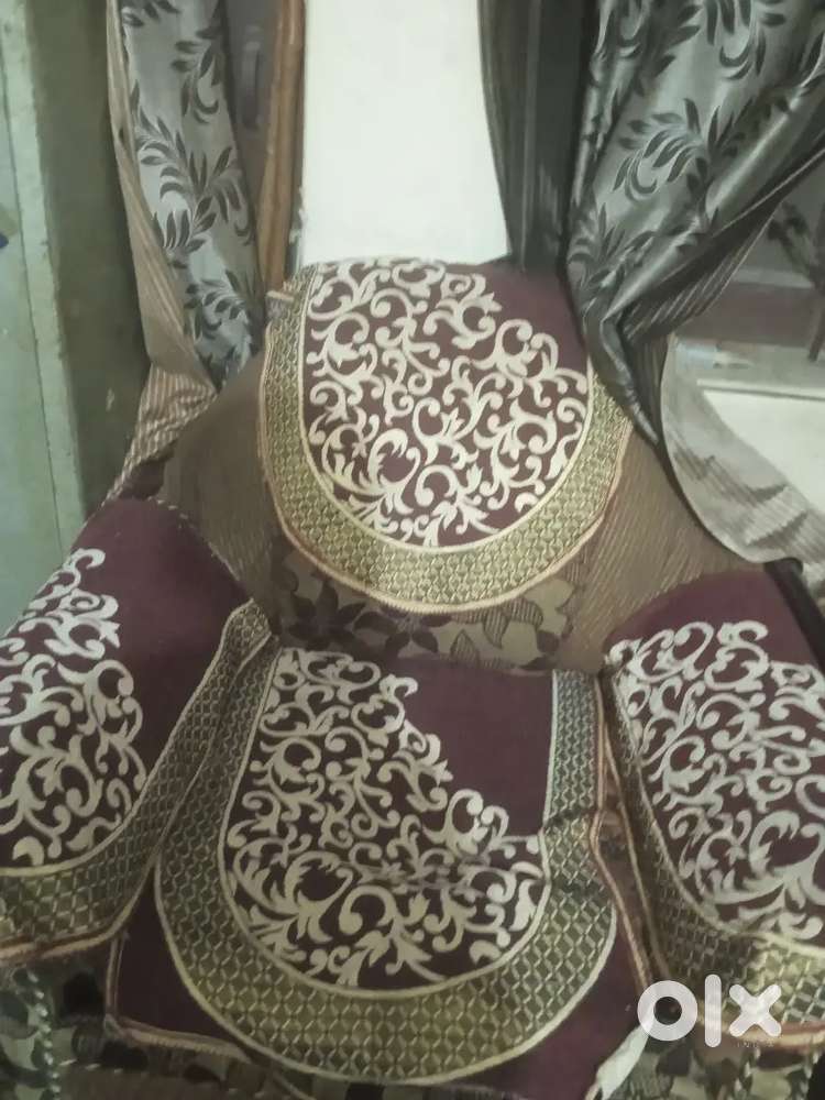 Three set sofa with table