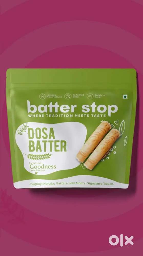 ദോശ മാവ് ഡെലിവറി ചെയ്യാൻ സ്റ്റാഫിനെ ആവിശ്യമുണ്ട്