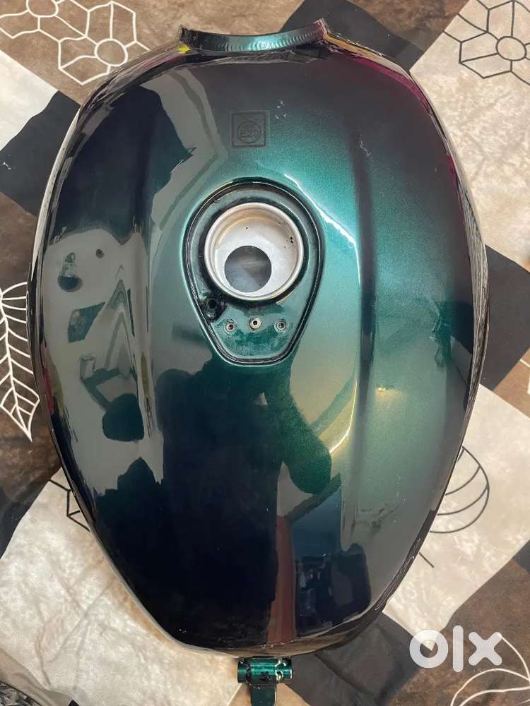 HUNTER 350 DAPPER GREEN PETROL TANK