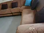 Wooden sofa