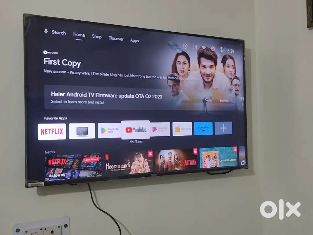 43Inch Haier brand Android led urgent sale moneyneed money need 9500