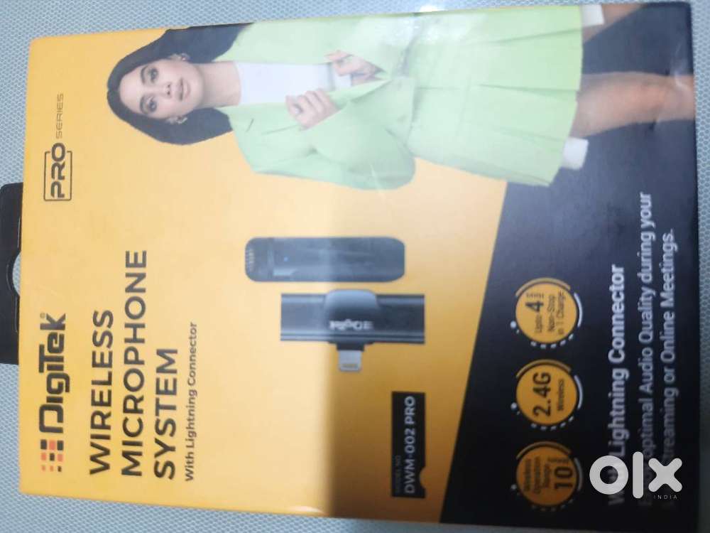 Digitek Wireless mic for iPhone users