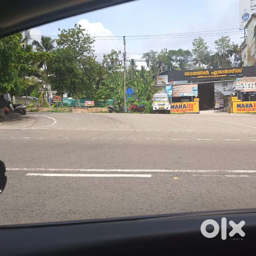 Commercial plot 16 cents for sale at Kilimanoor MC road