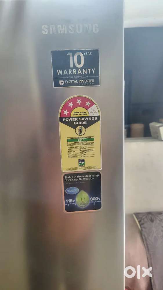 Samsung double door running good condition