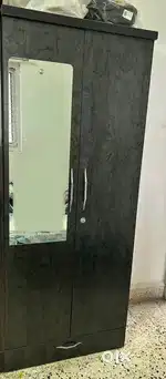 Wardrobe with mirror